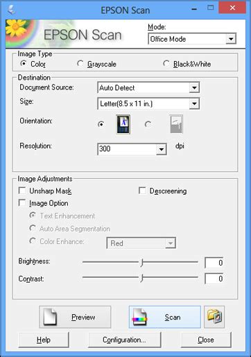 In case it doesnt, you can select manually from the drop-down menu. . Epson scan download